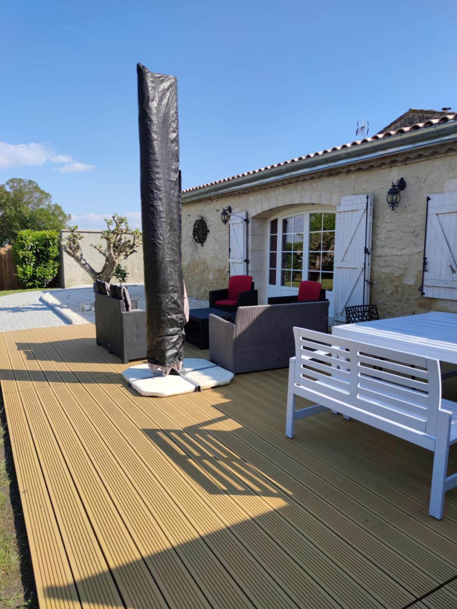 Domaine Des Pres De Joussac - Protocole Sanitaire Strict Villa Jau-Dignac-et-Loirac Kültér fotó